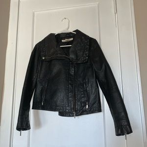 100% Leather Motorcycle Jacket
